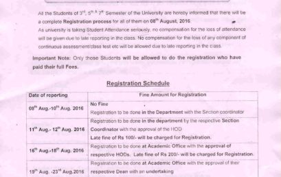 Registration process August 2016