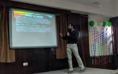 An Expert Talk by Mr. Vikas Atray, Data Scientist – APTRON Solutions Pvt. Ltd