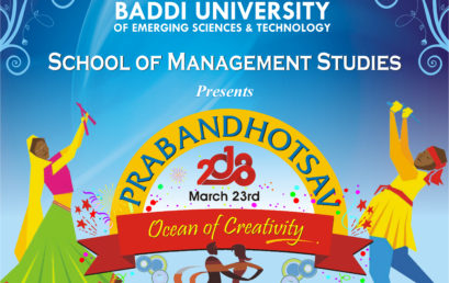 Management Fest ‘PRABADHOTSAV-OCEAN OF CREATIVITY’ – March 23, 2018