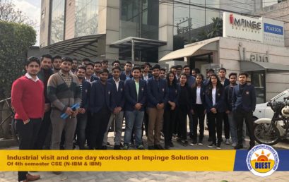 Industrial Visit of 4th Semester CSE Students – Baddi University