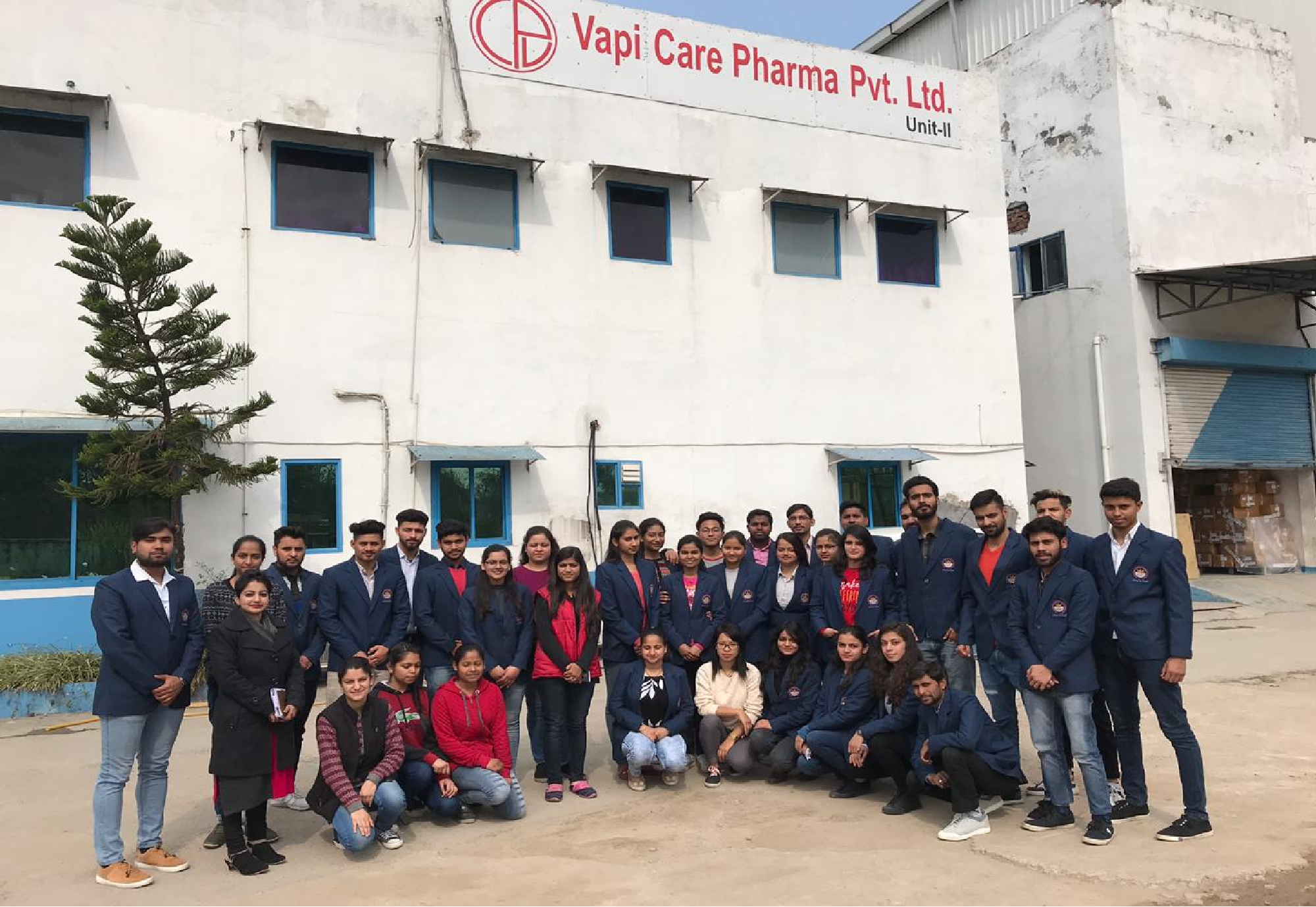Industrial Visit of B. Pharmacy Students