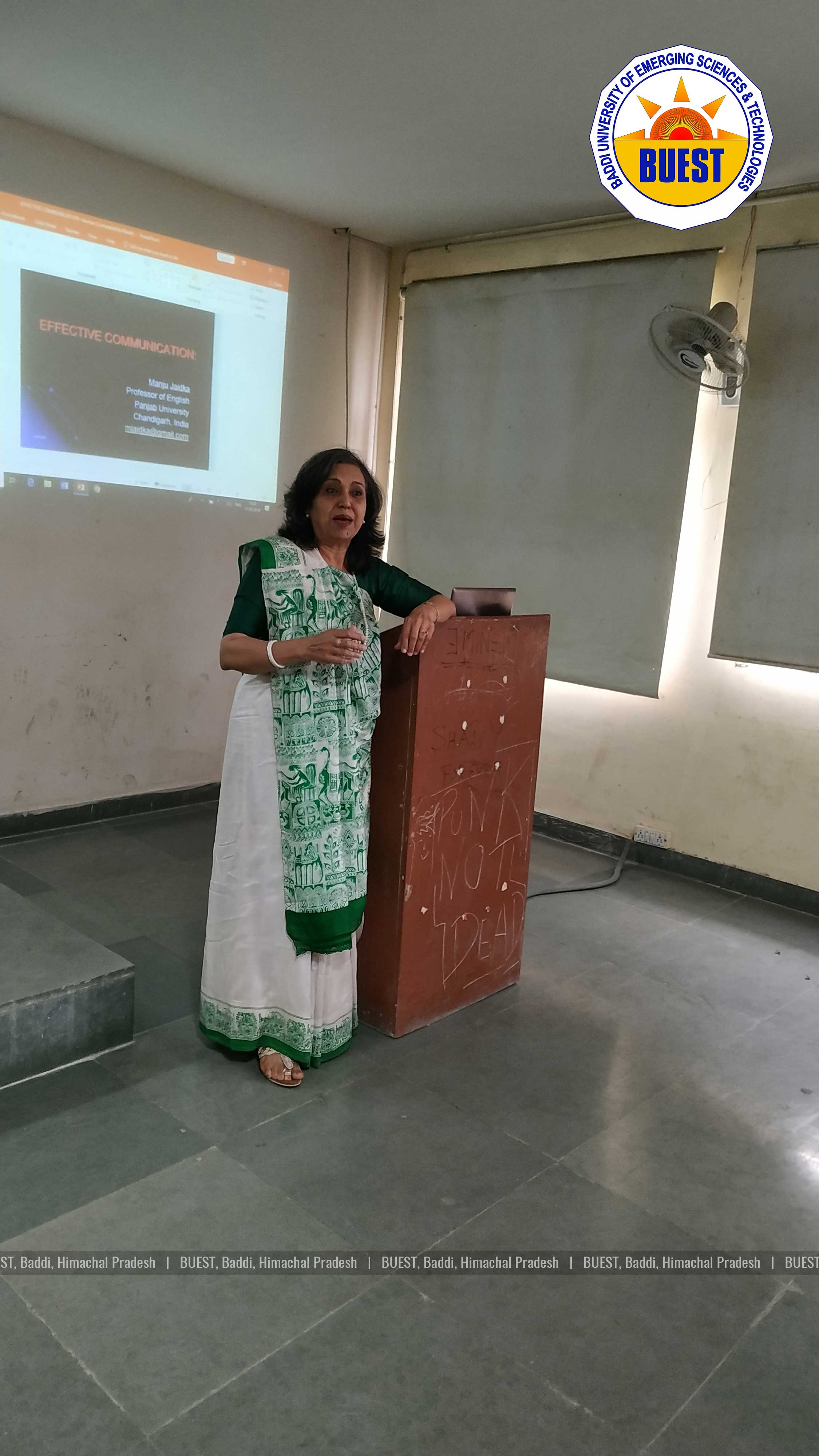Expert Lecture on Effective Communication – Baddi University