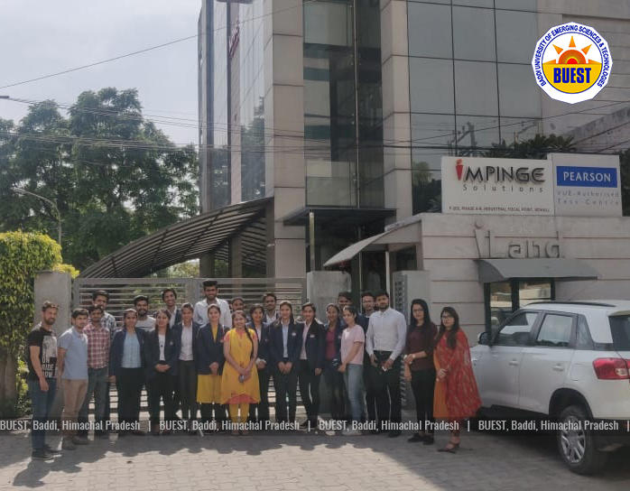 Industrial Visit at Impinge Solutions – Baddi University