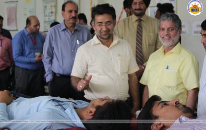 Blood Donation Camp at Baddi University