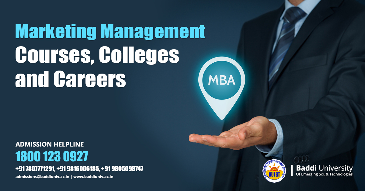 Marketing Management – Courses, Colleges and Careers