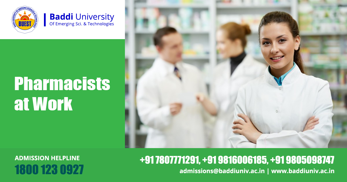 Pharmacists at Work - Best Engineering College in Himachal Pradesh ...