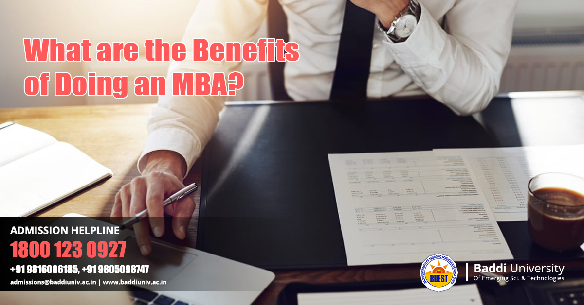 What are the Benefits of Doing an MBA?