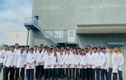 Industrial Visit of B. Pharmacy students at Metrocraft Pharmaceuticals
