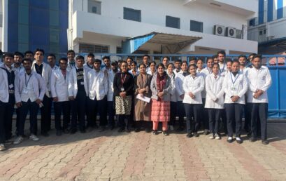 Industrial Visit Report of B. Pharmacy students at IBN Herbals