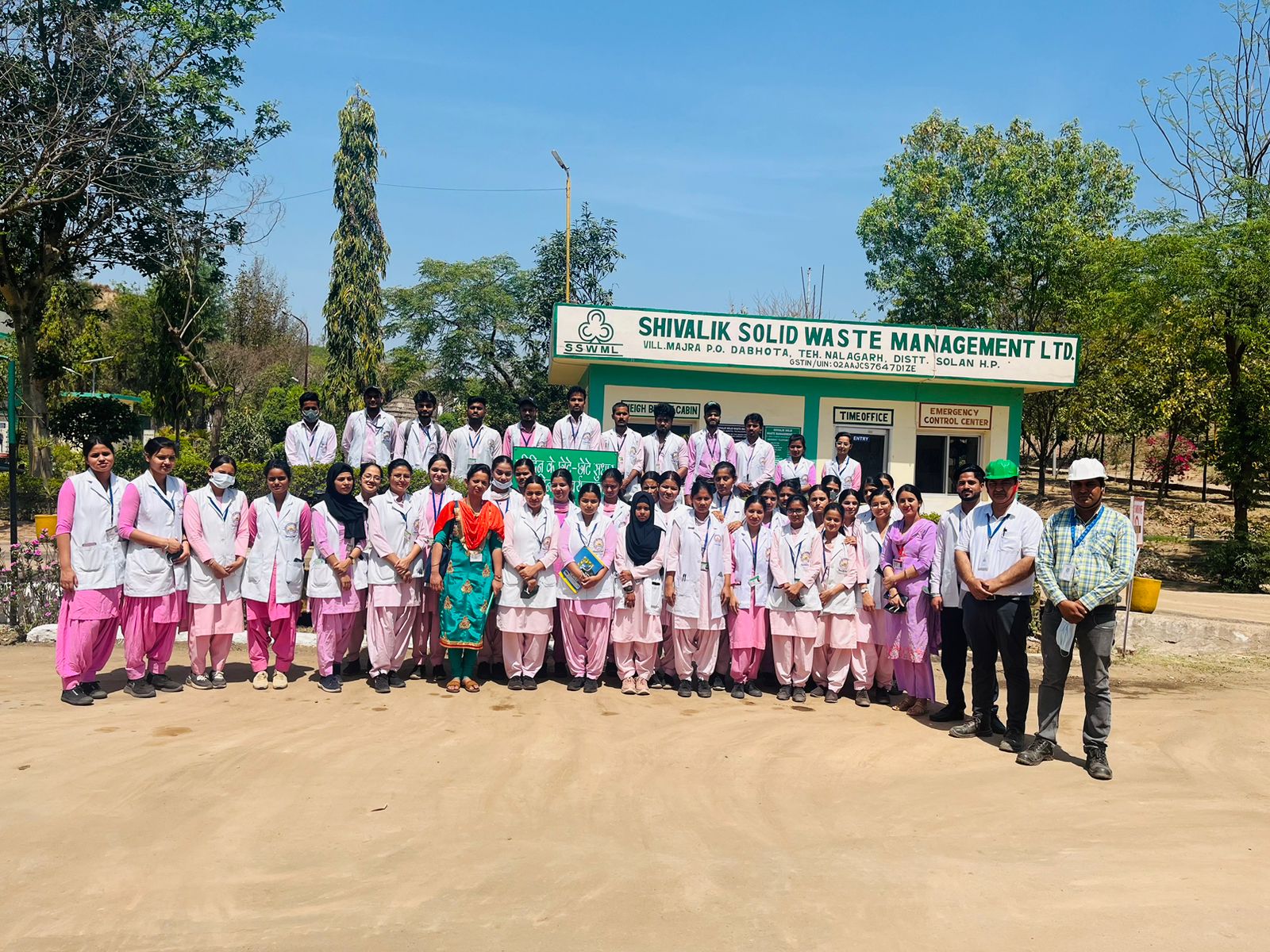 Educational visit of Shivalik Solid Waste Management Ltd.