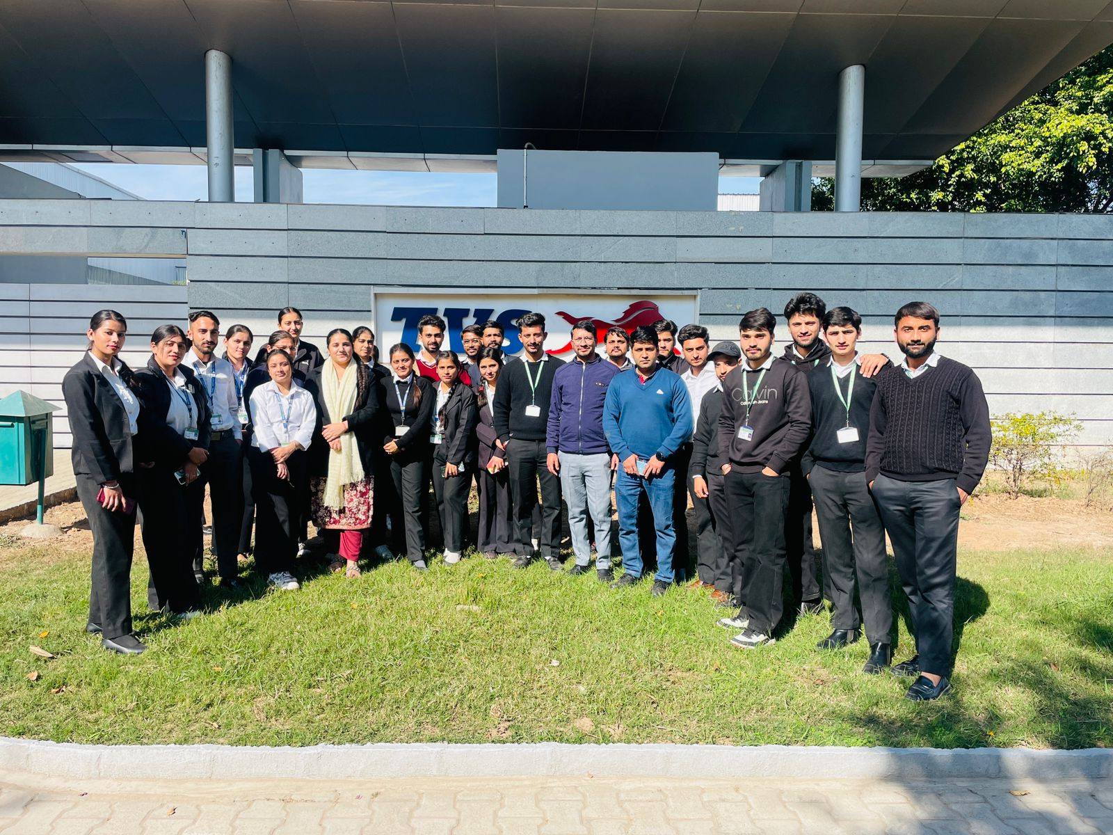 Industrial Visit to TVS, Nalagarh