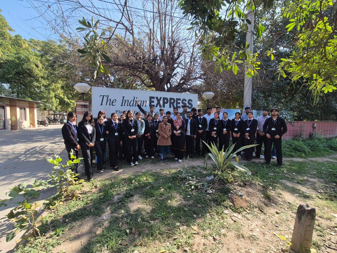 An Industrial visit to Timex Indian Express