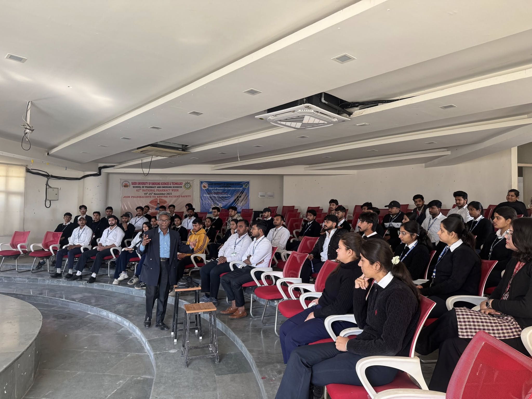 Guest Lecture on the topic “Exposure to various Departments in Pharmaceutical Industry”