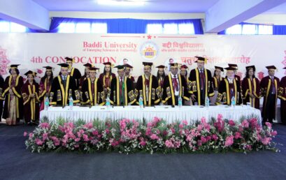 Baddi University  proudly hosted its 4th Convocation Ceremony