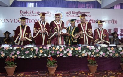 Baddi University proudly hosted its 5th Convocation Ceremony